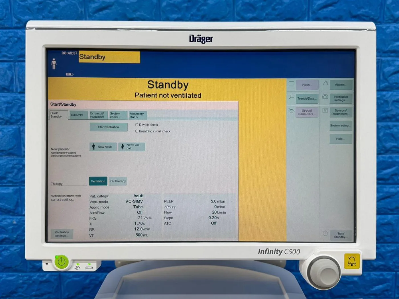Dräger Evita Infinity V500 Ventilator YOM: 2013 - 6
