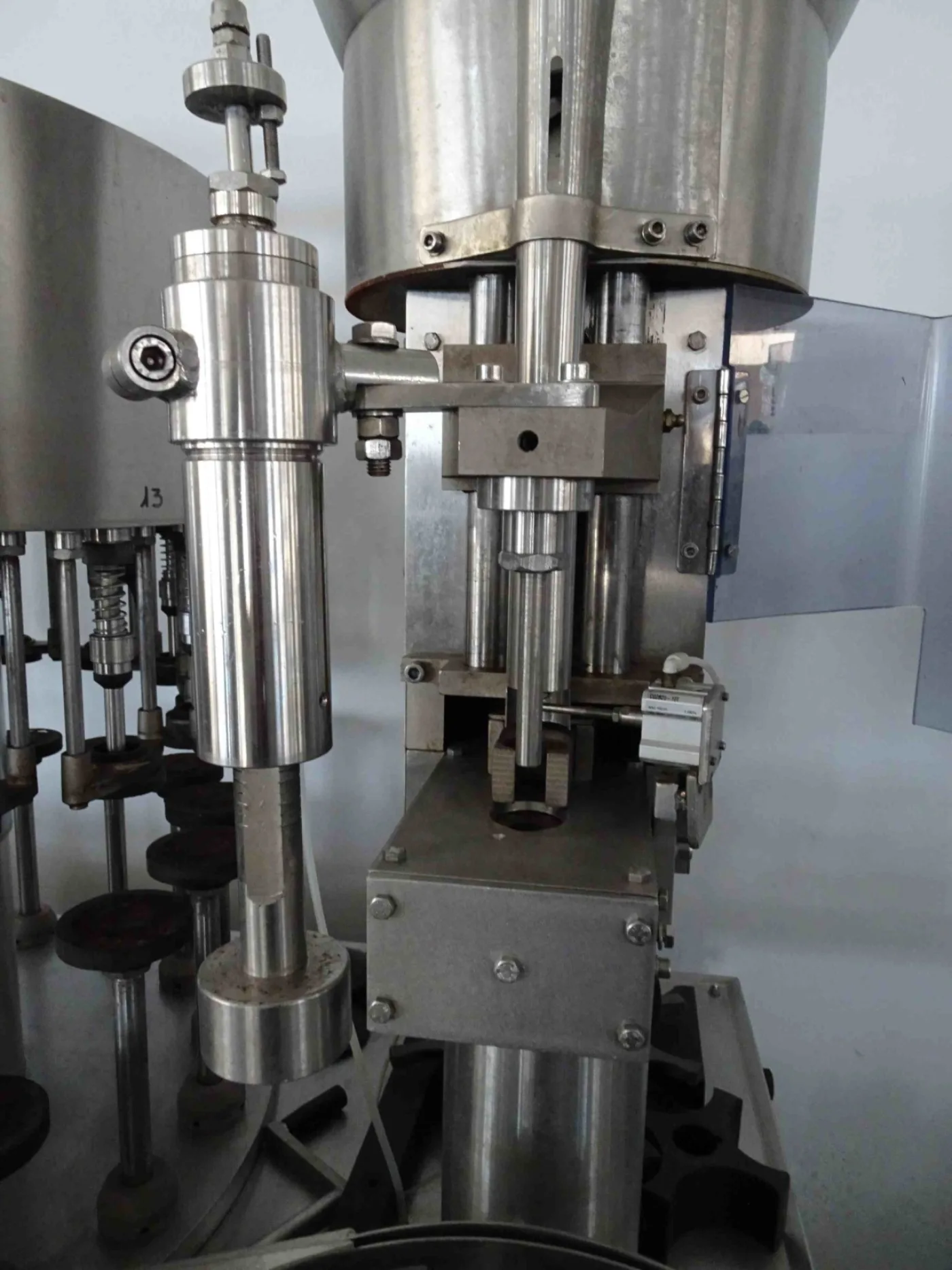 FIMER MONOBLOCK 16/1, FILLER WITH 16 VALVES, CORKING MACHINE, SECOND-HAND MACHINE - 8