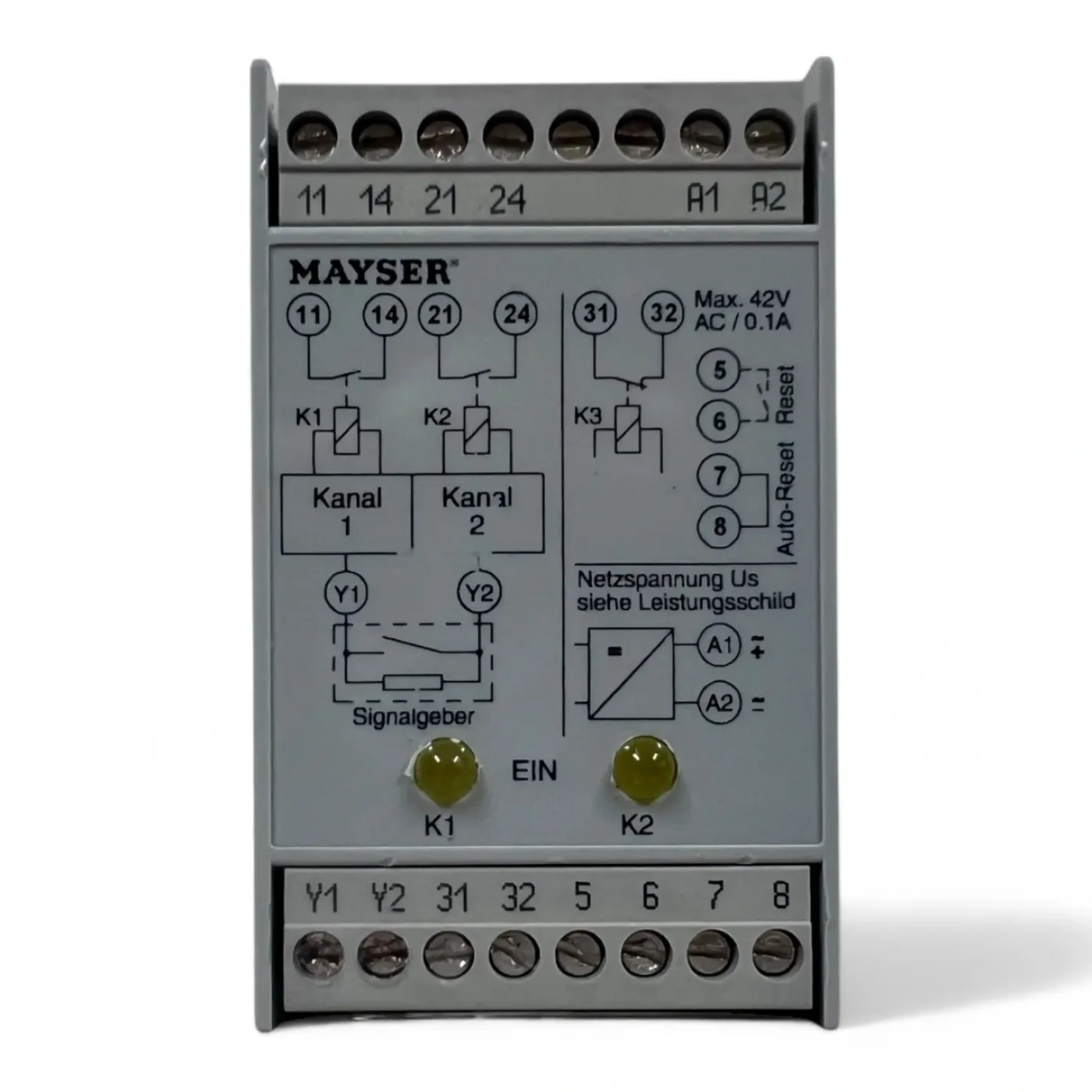 Mayser SG-EFS 134 ZK2/1 Sicherheitsrelais - Sicherheitsschaltgerät Art.-Nr. 7500487 - 2