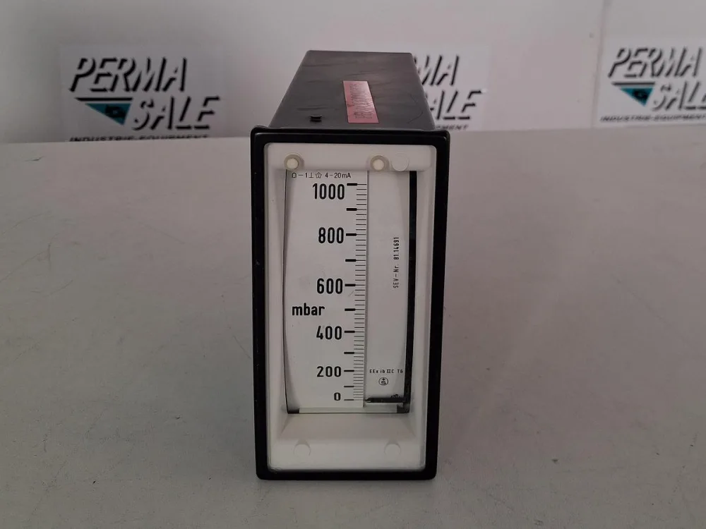 Camille Bauer Drehspulinstrument 4–20 mA 0–1000 mbar Panel Meter