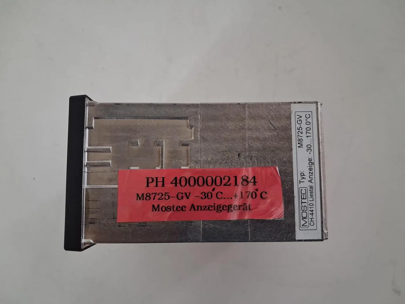 MOSTEC M8725-GV Digital Temperature Indicator 4–20 mA - 3