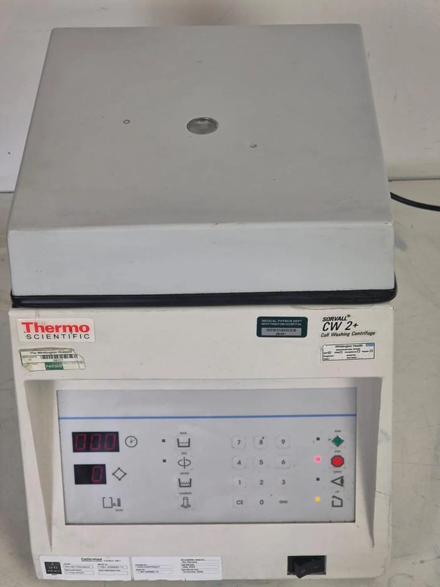 Thermo Scientific CW2 Sorvall Cell Washing Centrifuge - 2