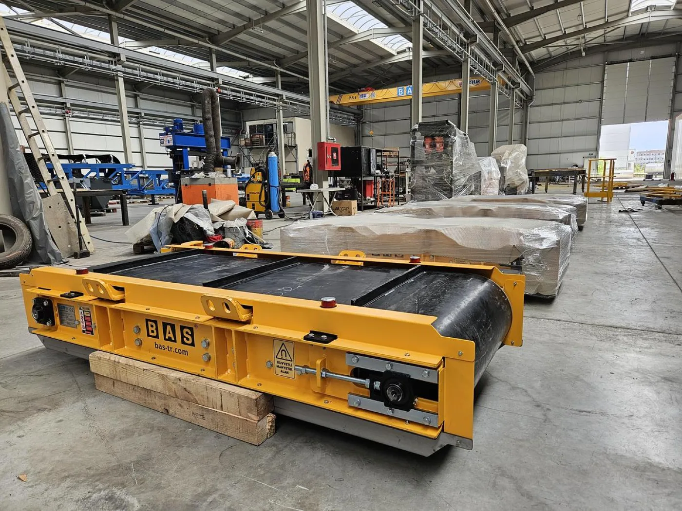 2026 BAS MBS-M-1400 Permanent Magnetic Over-Band Ferrous Metal Separator - 7