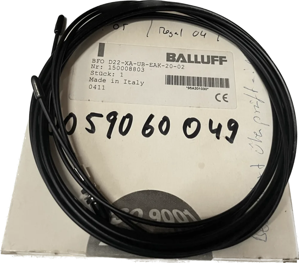 BALLUFF Kunststoff- und Glasfasern für Faserbasisgeräte BFO D22-XA-UB-EAK-20-02