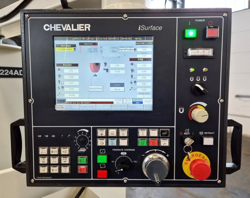 Flachschleifmaschine Flächenschleifmaschine Chevalier FSG-1224ADIV