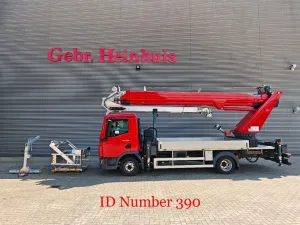 MAN TGL 7.190 Bocker AK 37 / 4000 Arbeitskorb + Gabeln