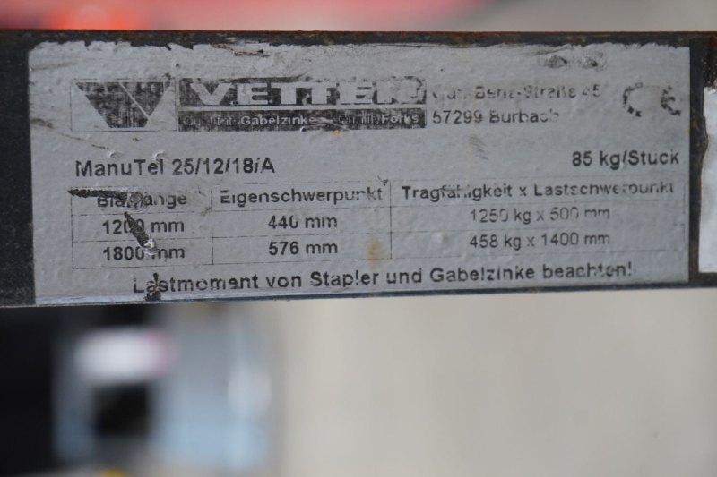 Teleskopgabel Vetter MTGZ25/12/18/A ()