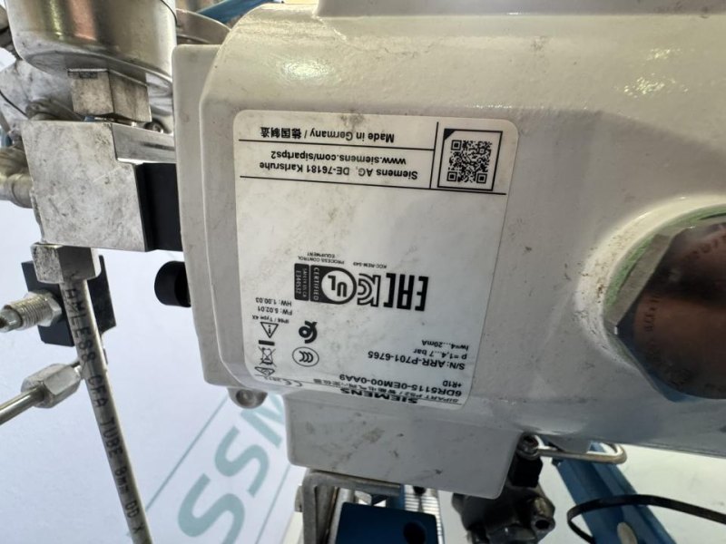 2022 ARCA Valves / Siemens Pneumatic control valve