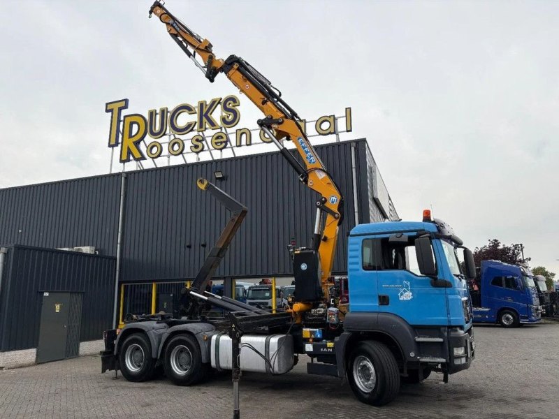 MAN Tgs 33,360 + Effer 210/4S 4 X Ext. + Jib 2 S 2 X Ext + Hook Arm System + 6X4 + 158582 Km + Euro 5