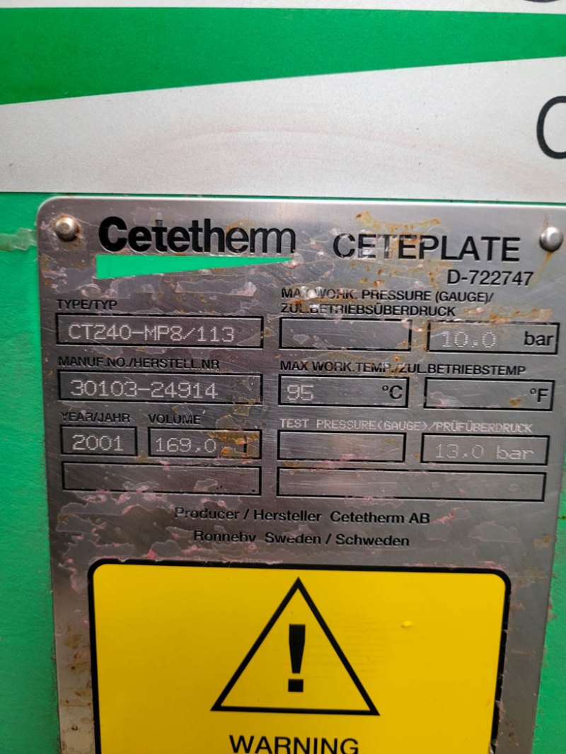 Cetetherm CETEPLATE CT240 - Plate heat exchanger