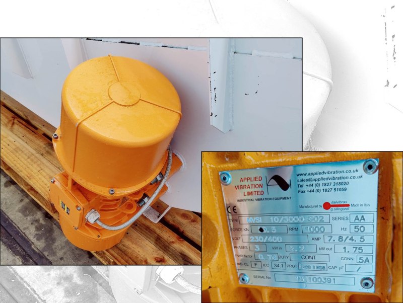 Applied Vibration Limited - Vibro feeder