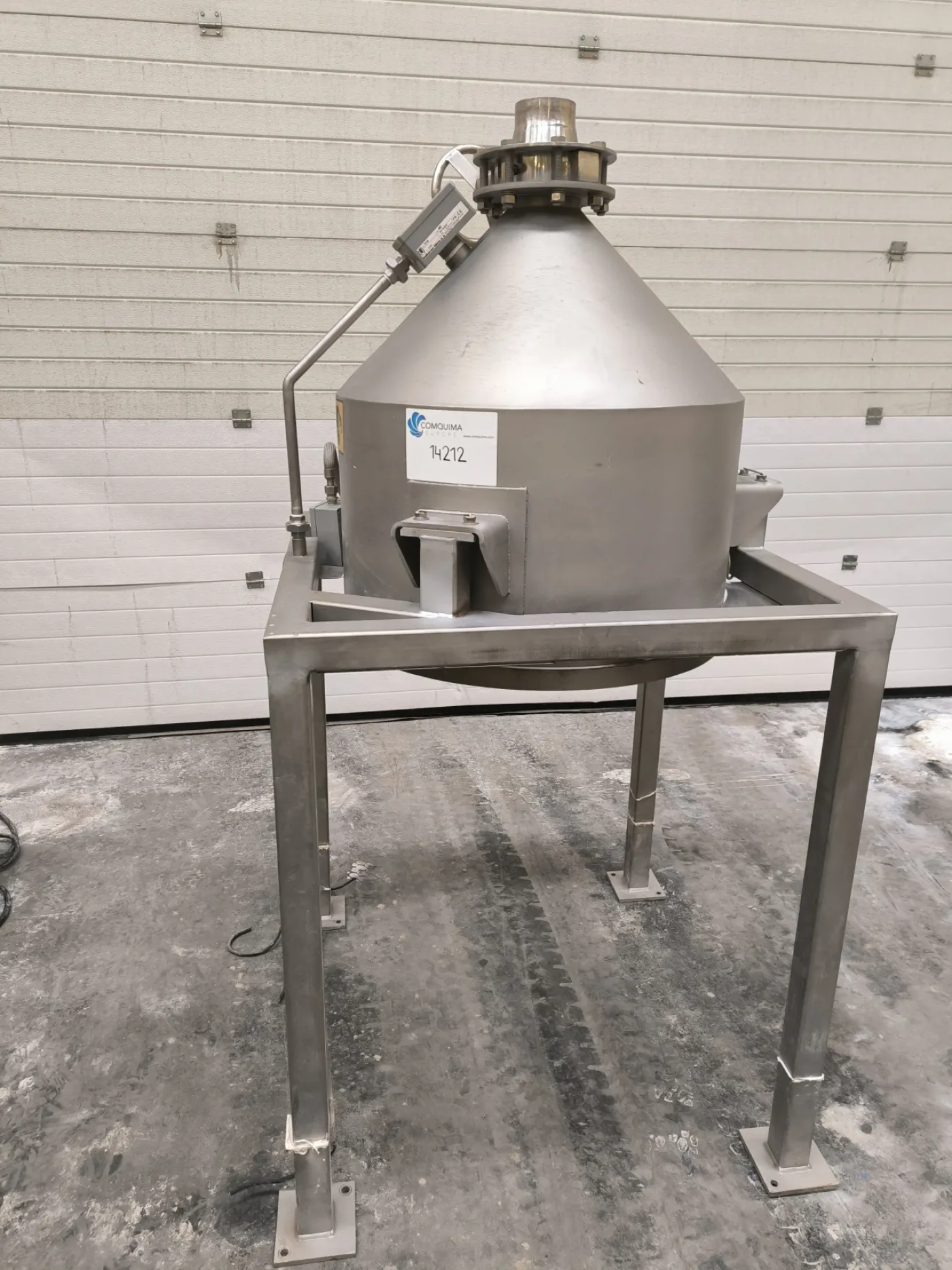 STAINLESS STEEL HOPPER 250 LITERS - 1