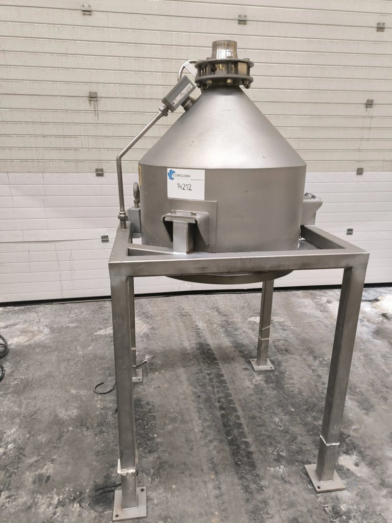 STAINLESS STEEL HOPPER 250 LITERS