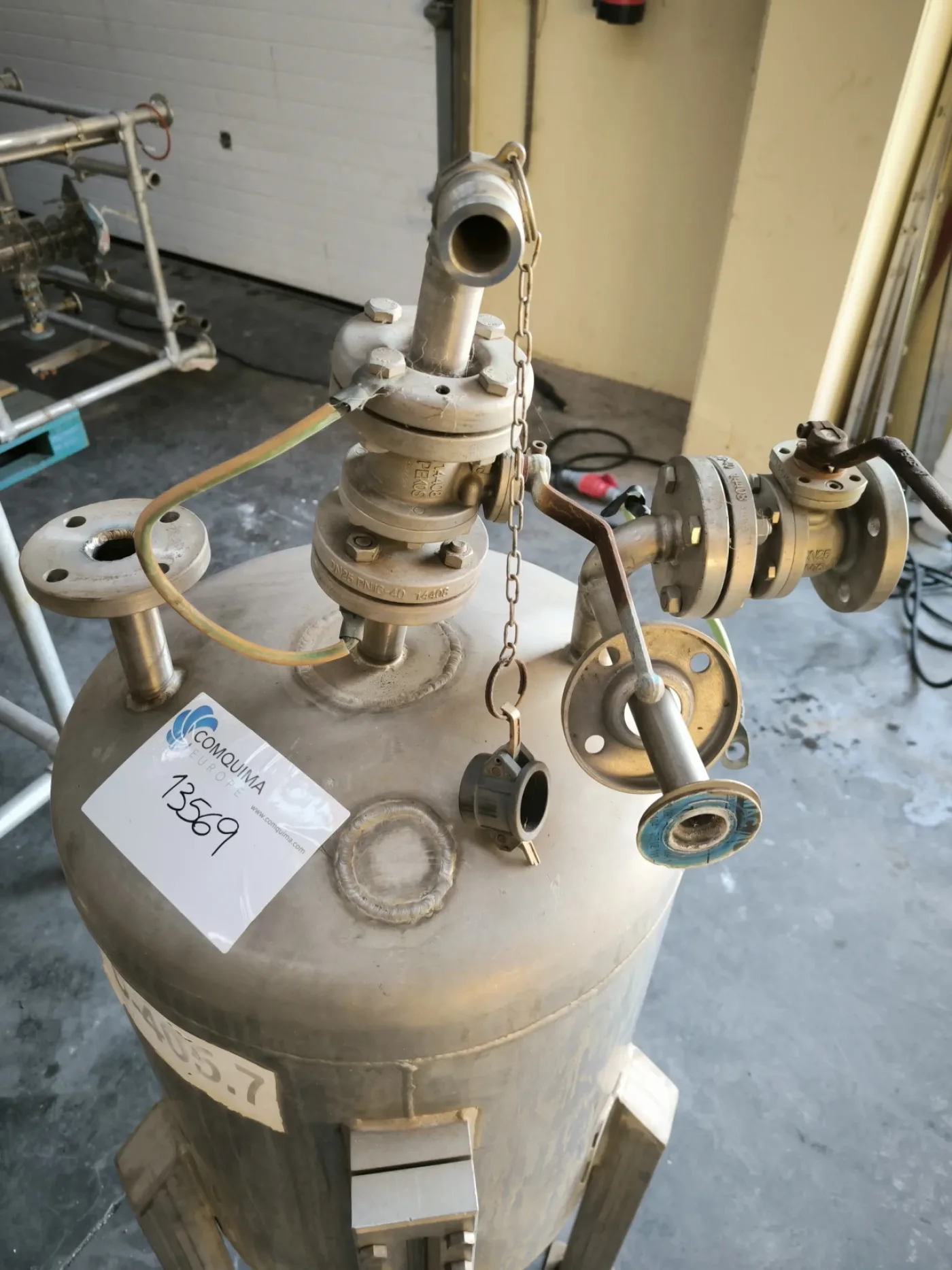 120 LITRE STAINLESS STEEL TANK - 5