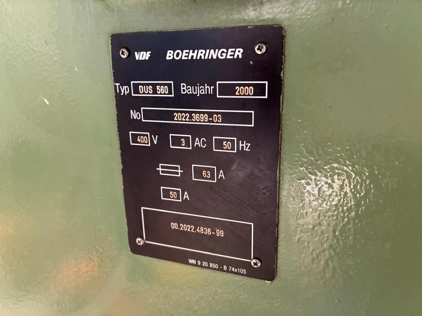 VDF BOEHRINGER DUS 560 Ti - 8