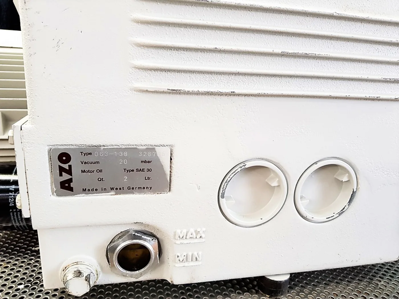 POMPA DA VUOTO – AZO – Mod. 063-138 - 8