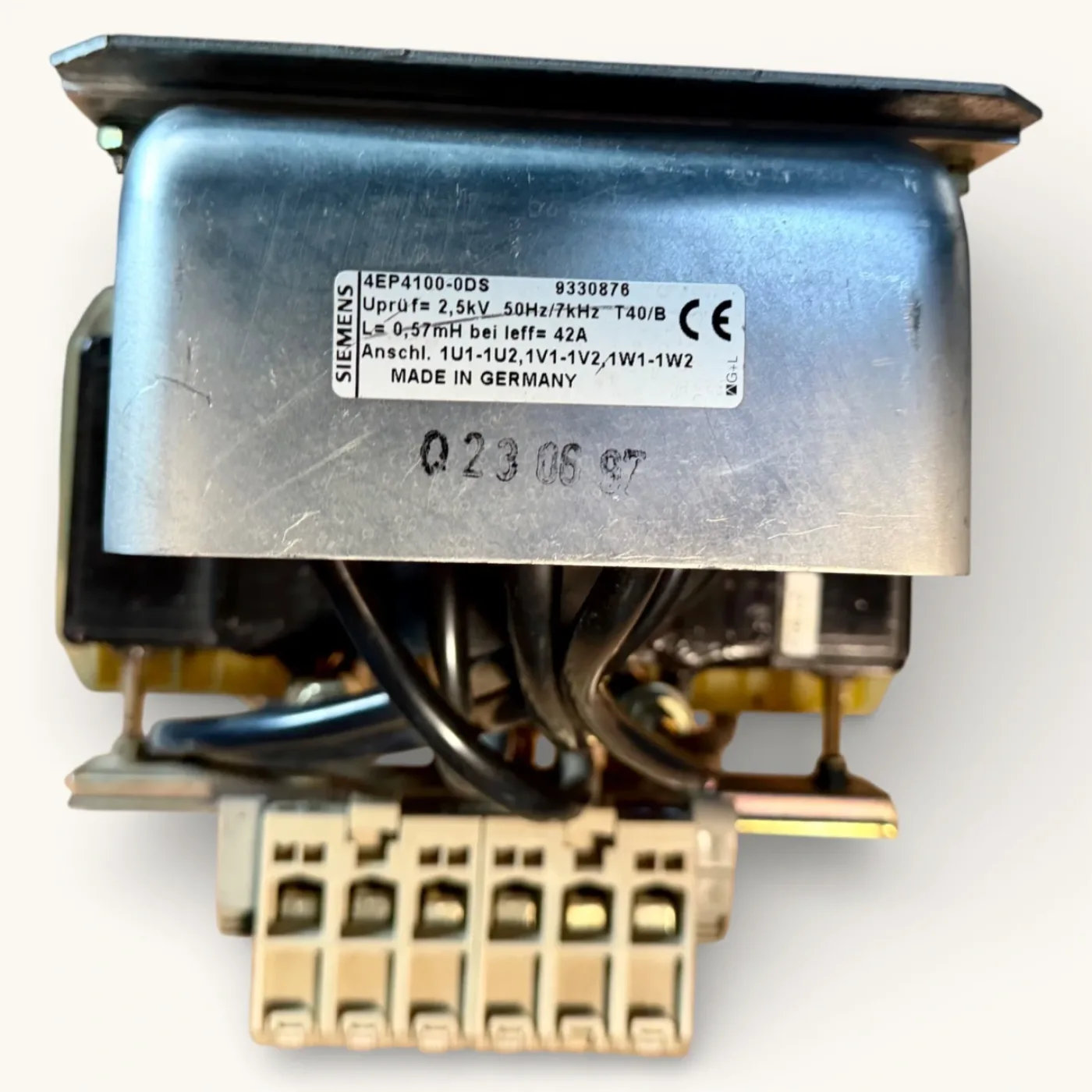 SIEMENS Netzdrossel 4EP4100-0DS Dreiphasig Netzfilter Drossel Art.-Nr. 4EP4100-0DS - 6