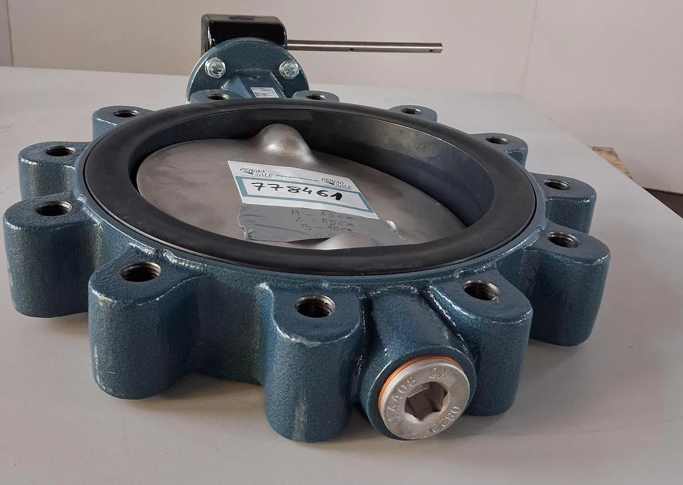 EBRO Z014-A Absperrklappe in DN 250 mit Handradbedienung - 5