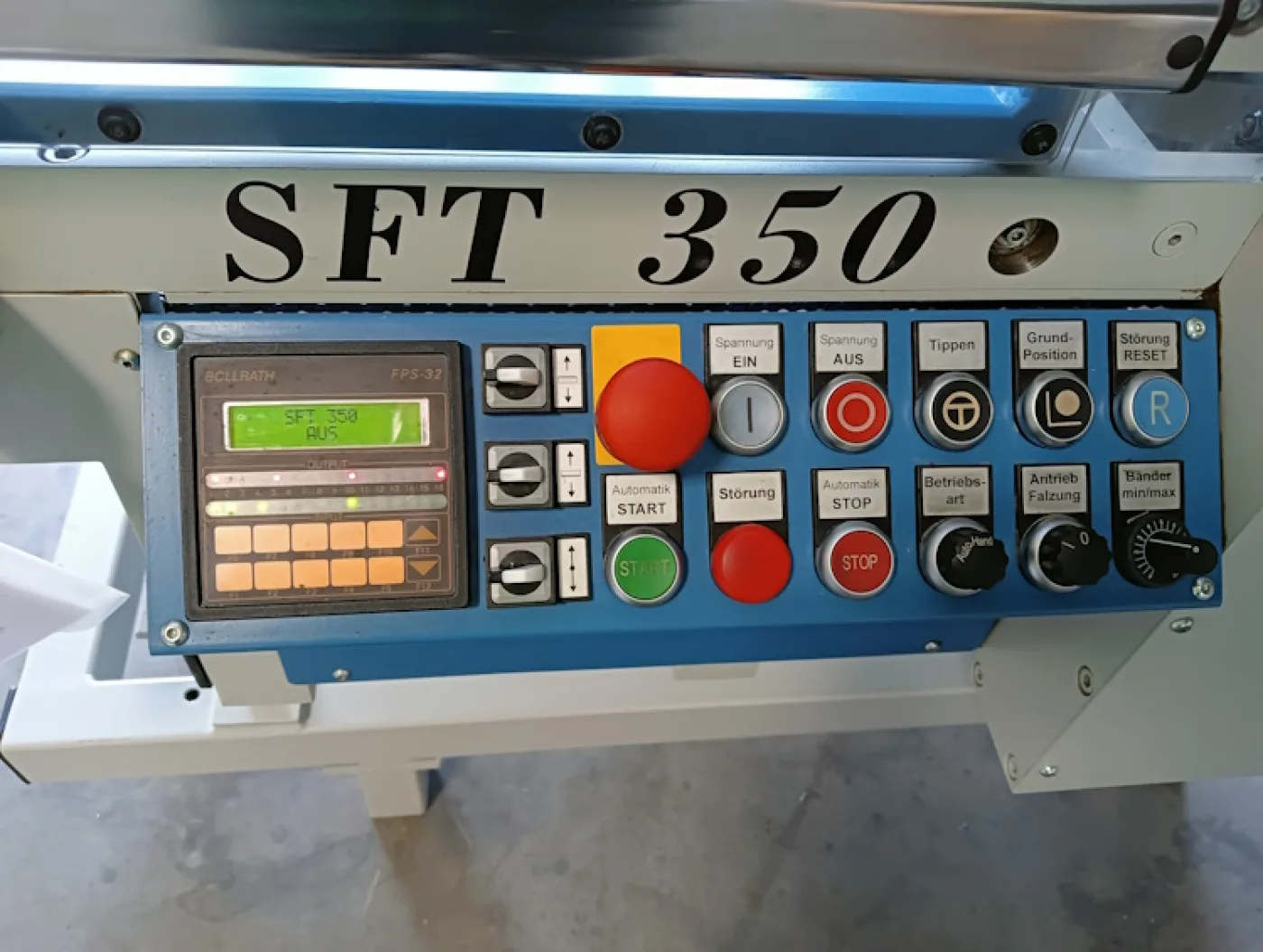 Heft- Falz Aggregat MKW SFT 350 - 2