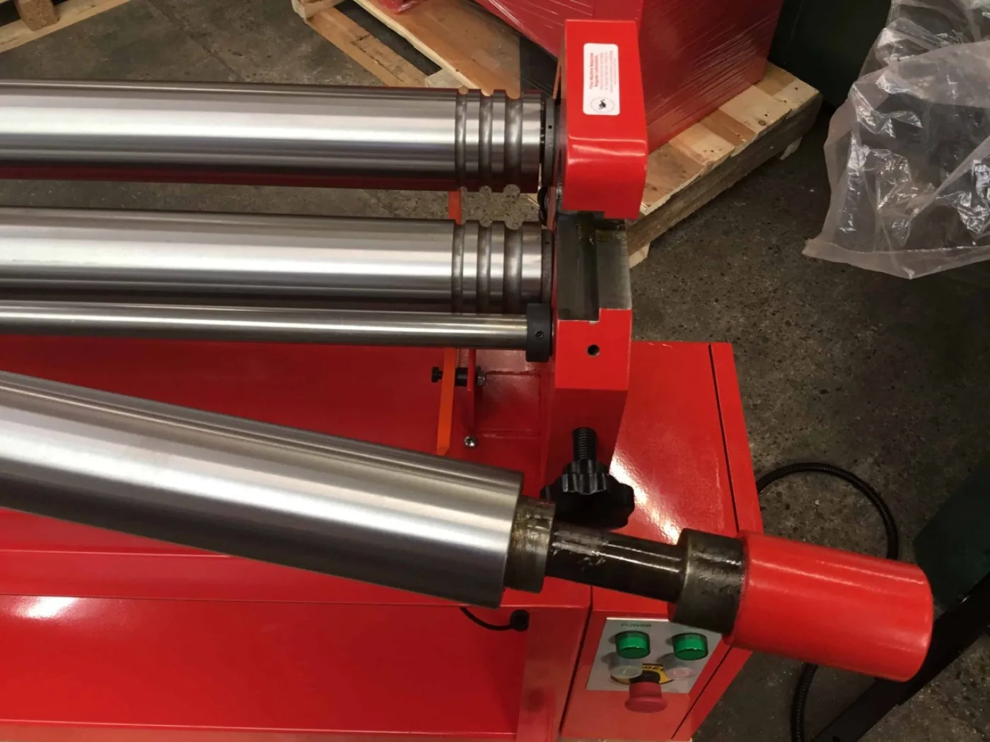 WNS Power Bending Rolls 1300mm x 75mm x 1.5mm Capacity - WNS - W. Neal Services Ltd - 4