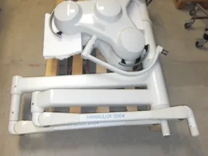 Heraeus Hanaulux 2004 Duo OP-Lampe (Deckenmontage)