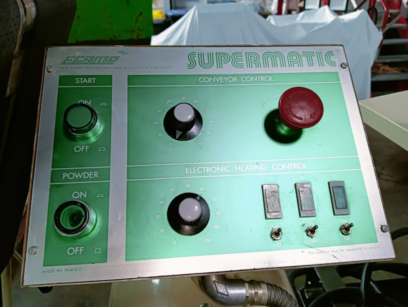 Ecamo Supermatic BS Reliefpuderanlage - 2