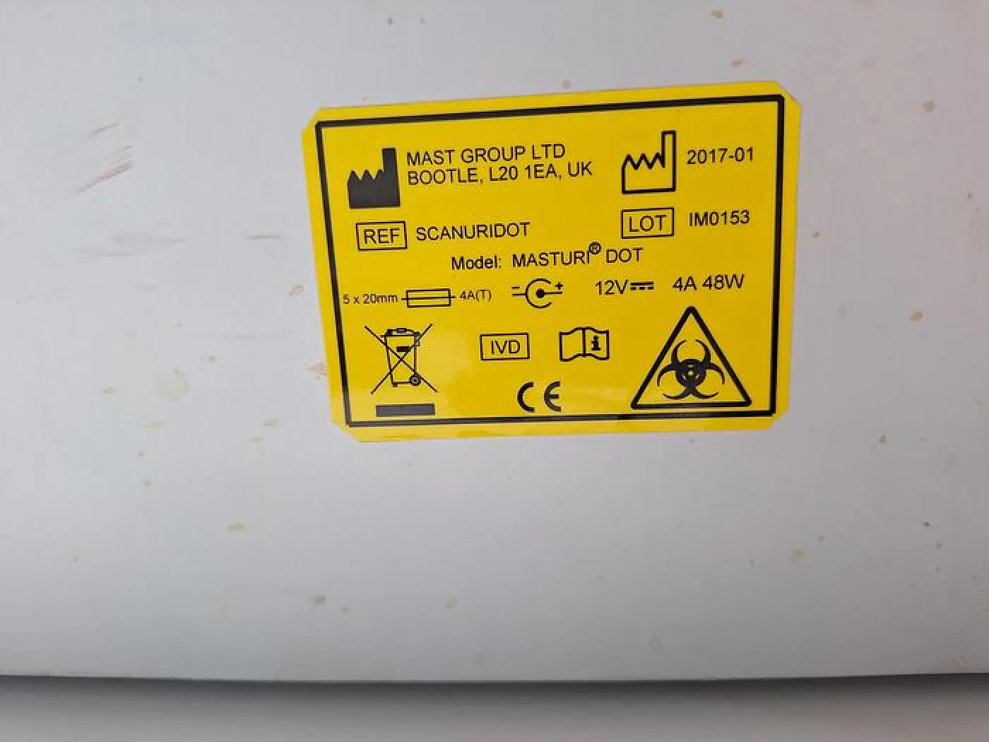 Mast Uri Dot Urine Analyzer - 5