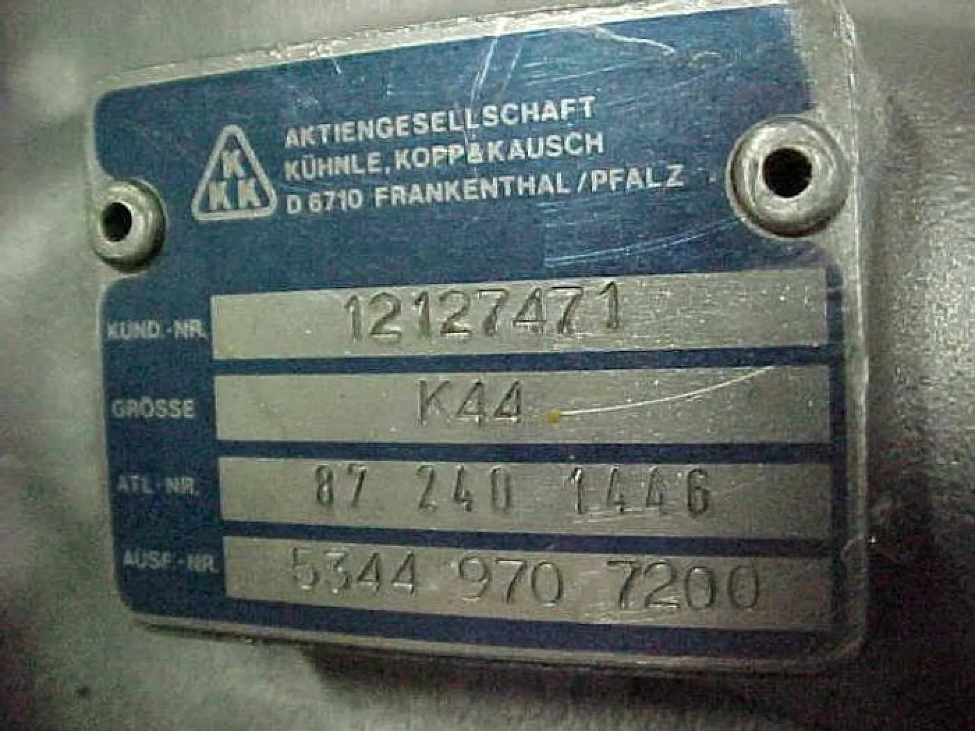 KKK K44-6172MXB20N22 - 5