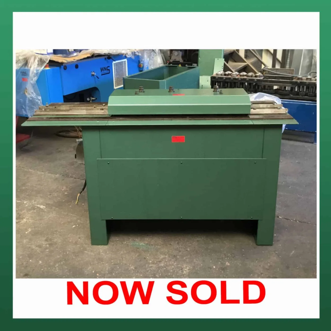 SMC 20swg Button Punch Snap Lock Rollformer - WNS - W. Neal Services Ltd - 1