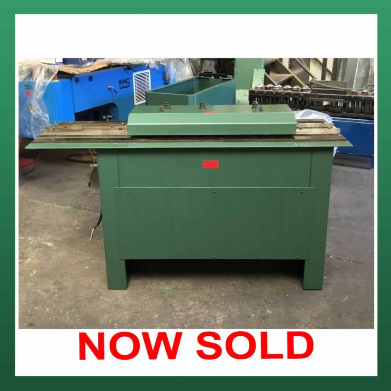 SMC 20swg Button Punch Snap Lock Rollformer - WNS - W. Neal Services Ltd