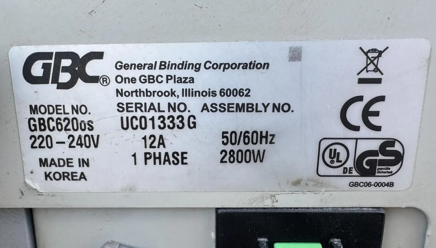 GBC 620 OS - 8