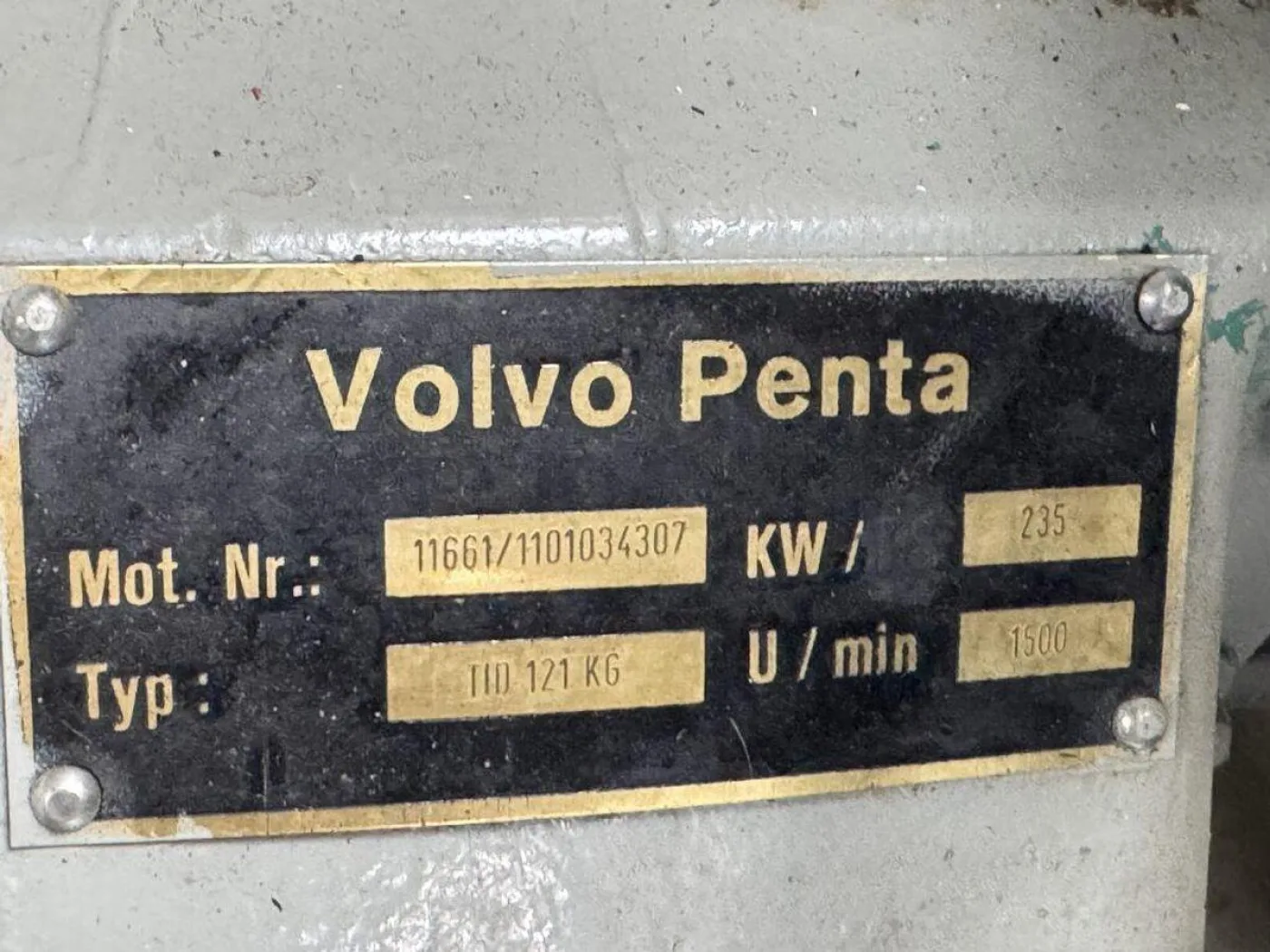 VOLVO PENTA TID121-KG / LEROY SOMER GEN.SET 300 KVA - 5