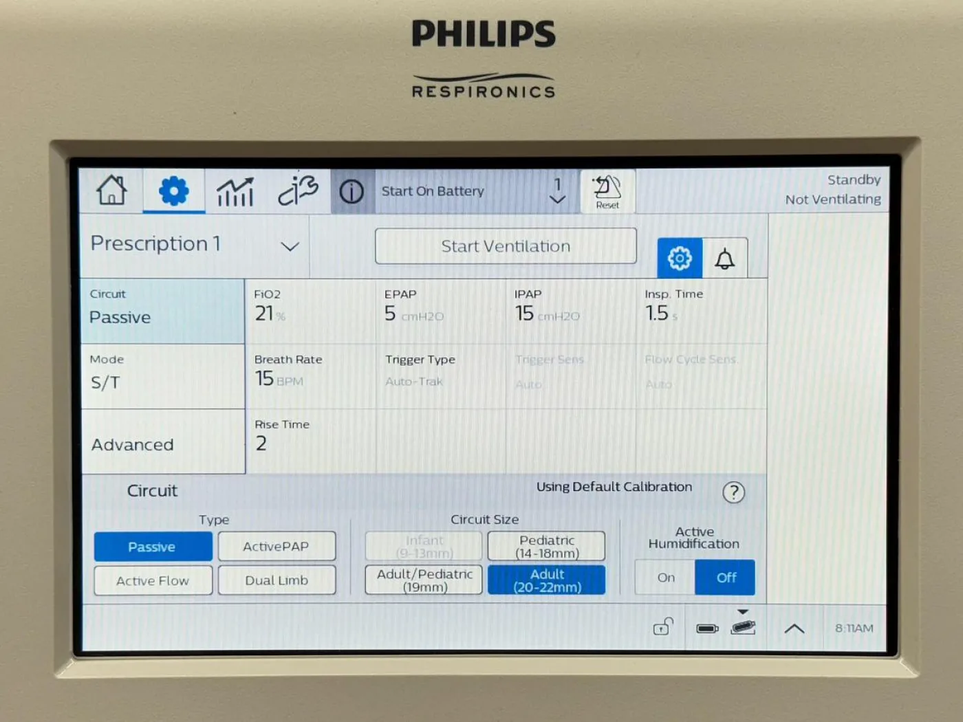 Philips Trilogy Evo Ventilator YOM: 2020 - 7