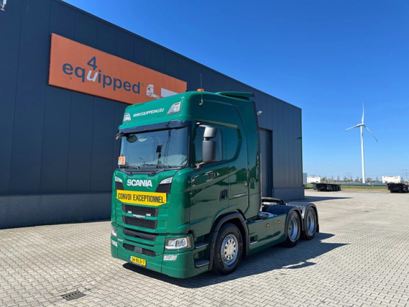 Scania S500 6×4 RETARDER / ontheffing 78 ton / NL-truck / APK: 09-2026