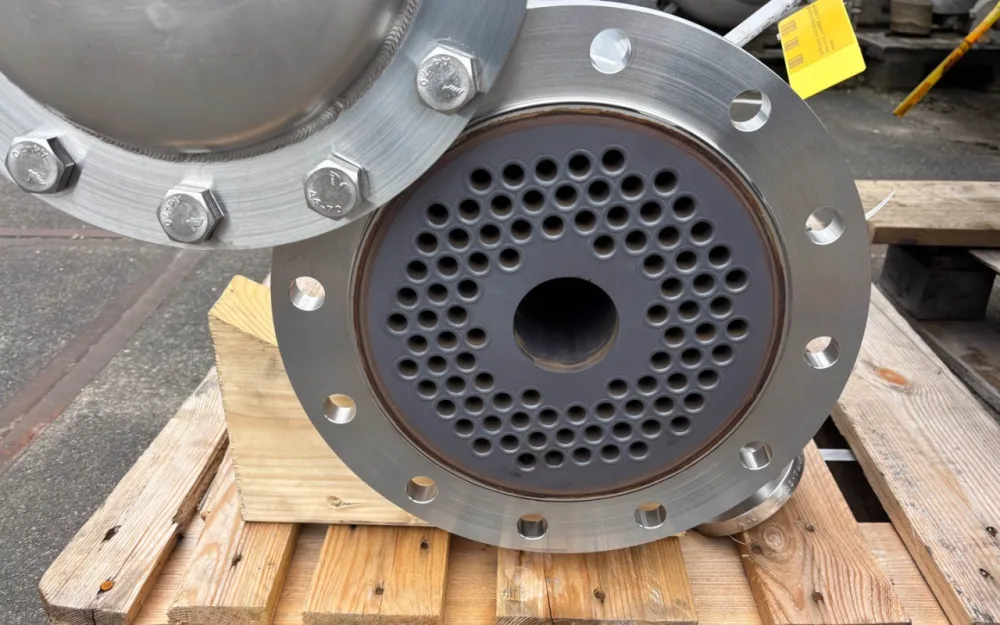 Pharmatec GmbH Natural circulation evaporator (5m²) - Shell and tube heat exchanger