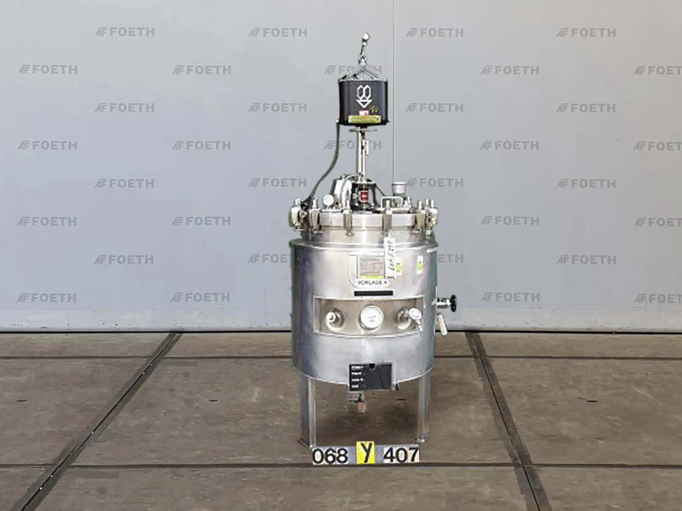 Chemap 300 Ltr - Stainless Steel Reactor - 4