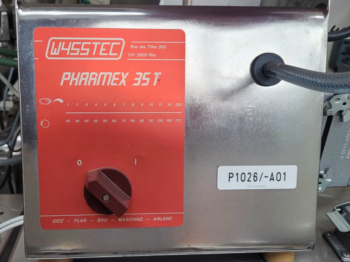 Wysstec Pharma-Extruder PHARMEX 35 T & Noduliser SPHAEROMAT 250 T - Single screw extruder - 4