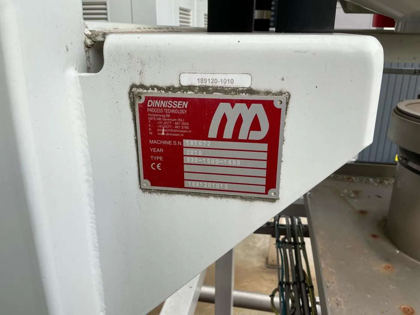2019 Dinnissen PET inlet hopper - 6