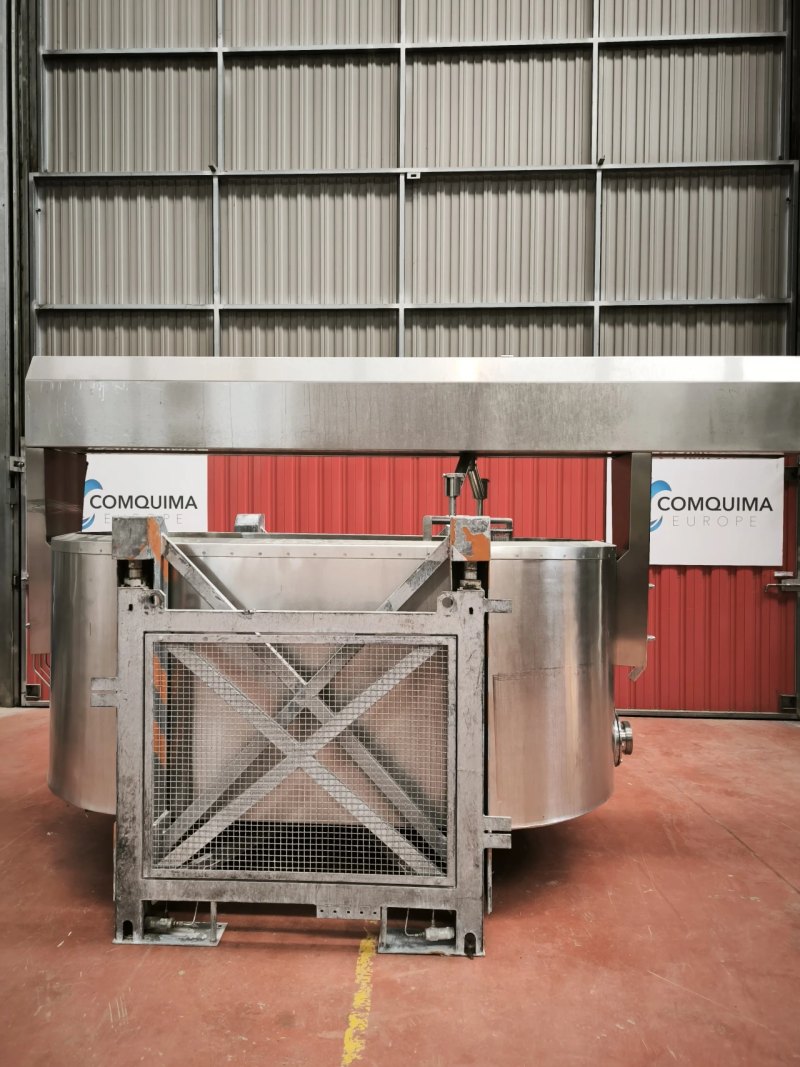 CHEESE VAT SORDI STAINLESS STEEL 2,900 LITERS