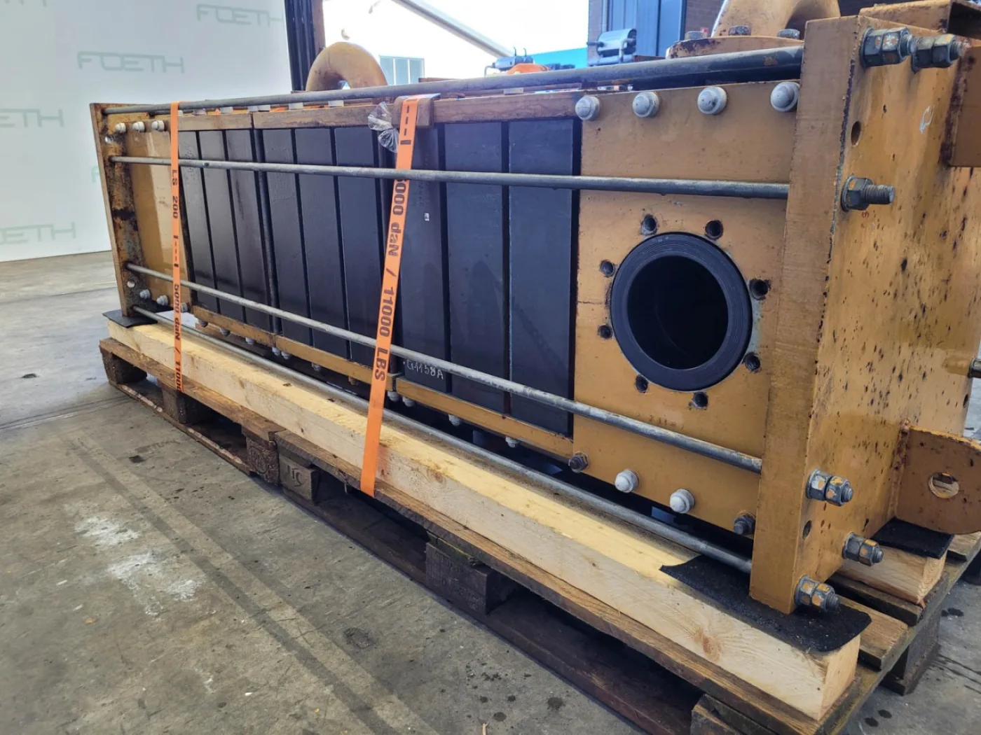 Vicarb Deutschland GmbH "Block, Graphite" 16,2m² - Shell and tube heat exchanger - 8