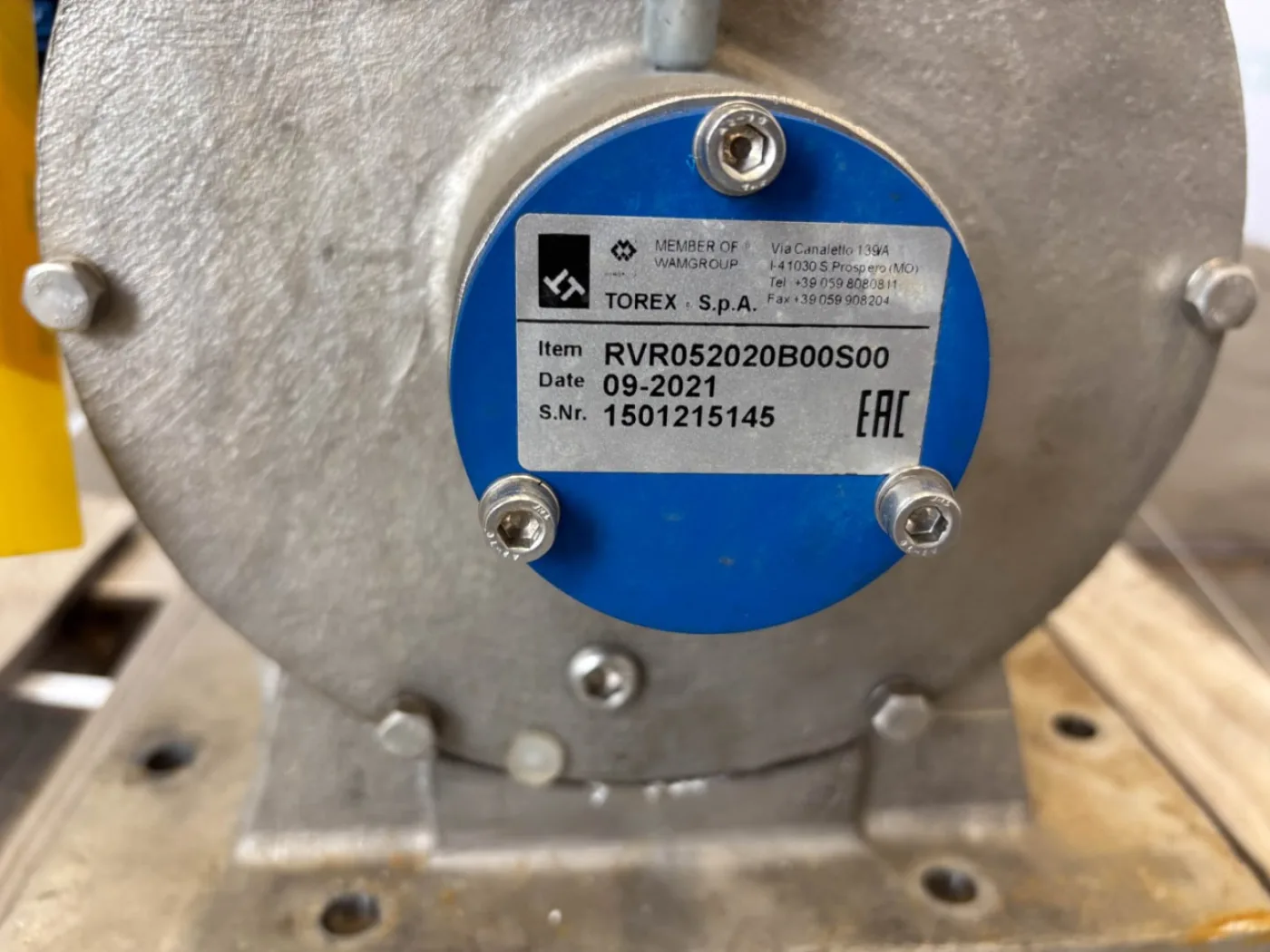 Wam RV - Rotating valve - 3