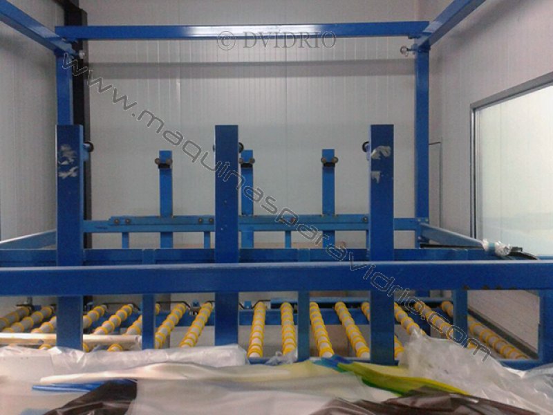 PRENSA DE RODILLOS PARA LAMINADO DE VIDRIO GLASSROBOTS