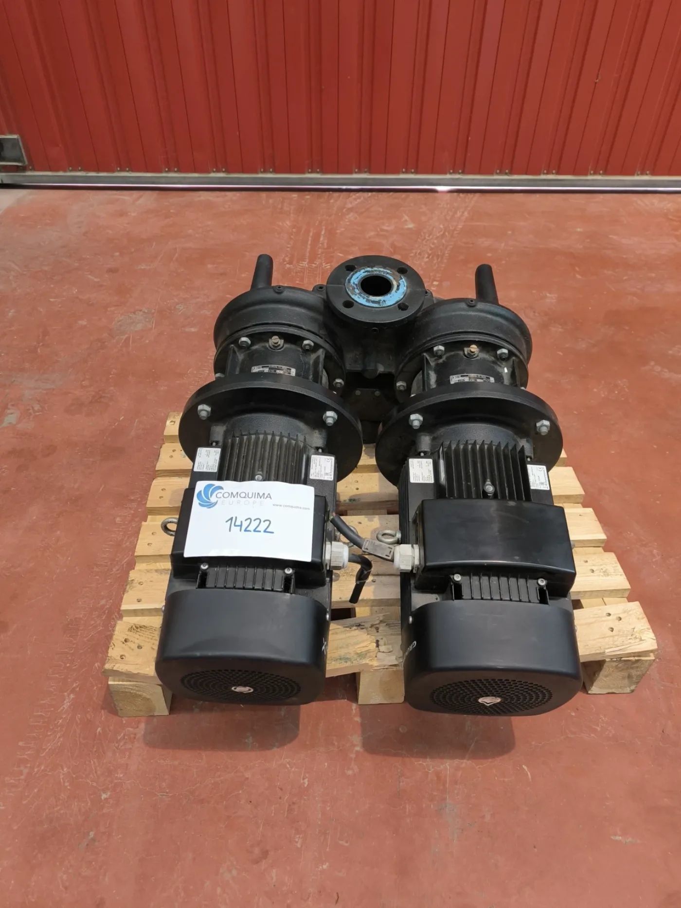 INLINE DOUBLE DRY-ROTOR PUMP GRUNDFOS TPD 50-430/2 A-F-A-BQQE - 1