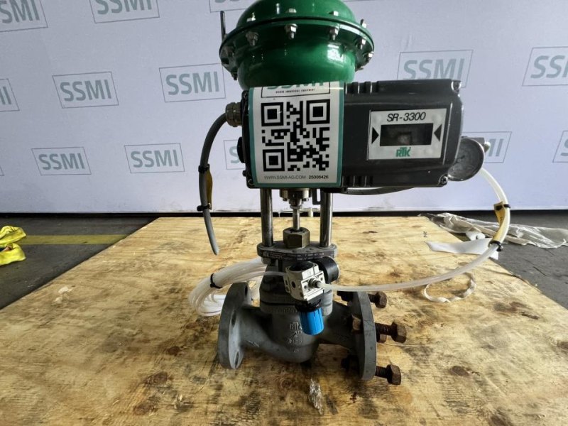 RTK (Regeltechnik Kornwestheim GmbH / CIRCOR) Pneumatic Globe Control Valve with Positioner