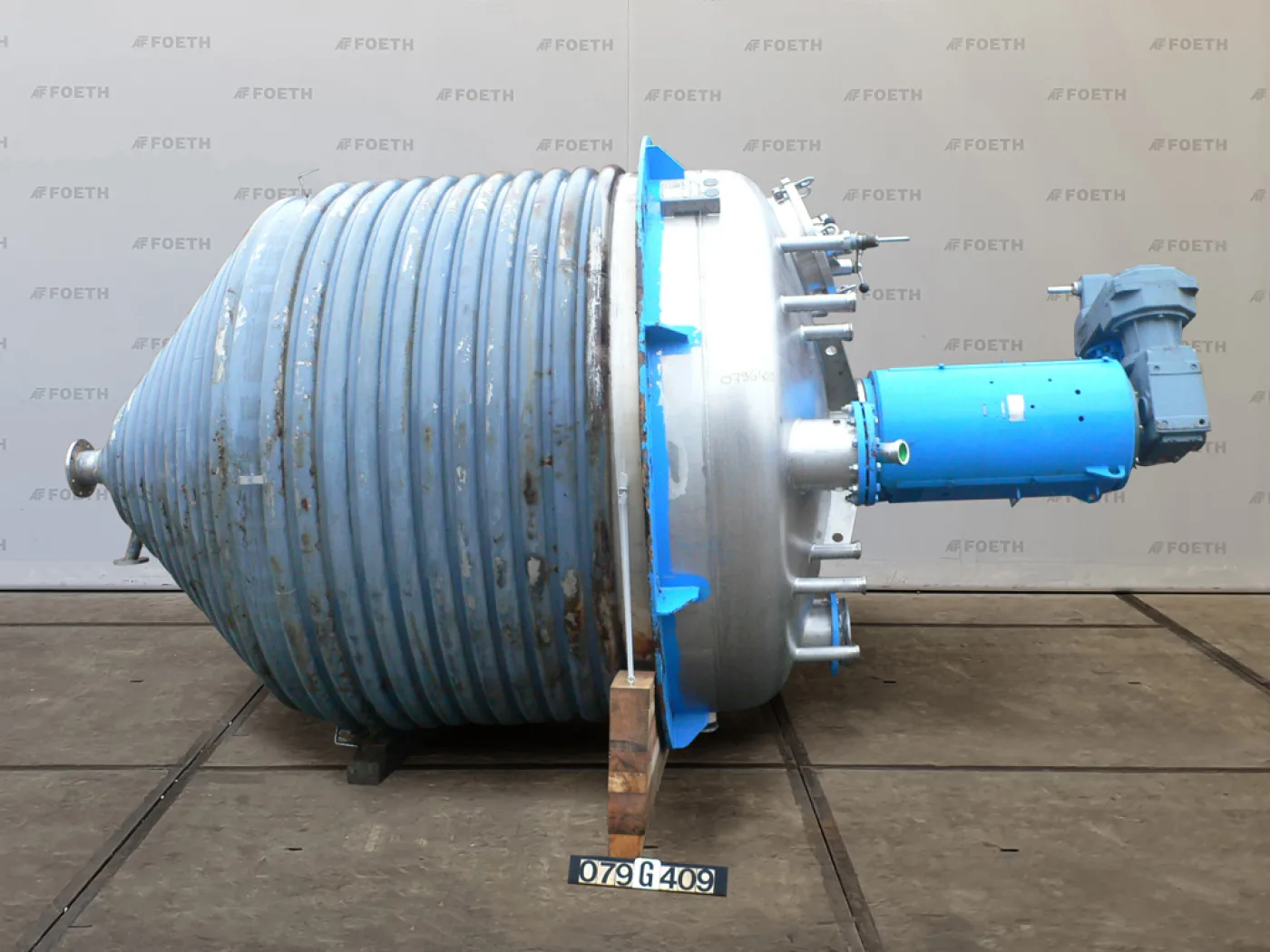 CTR Feyzin 11000 l (MoC 904L) - Stainless Steel Reactor - 6