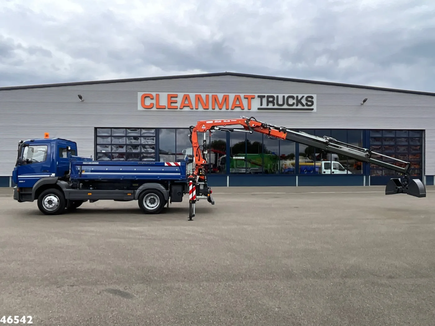 Mercedes-Benz Atego 1524 Atlas 10 Tonmeter laadkraan Just 6.336 km! - 1