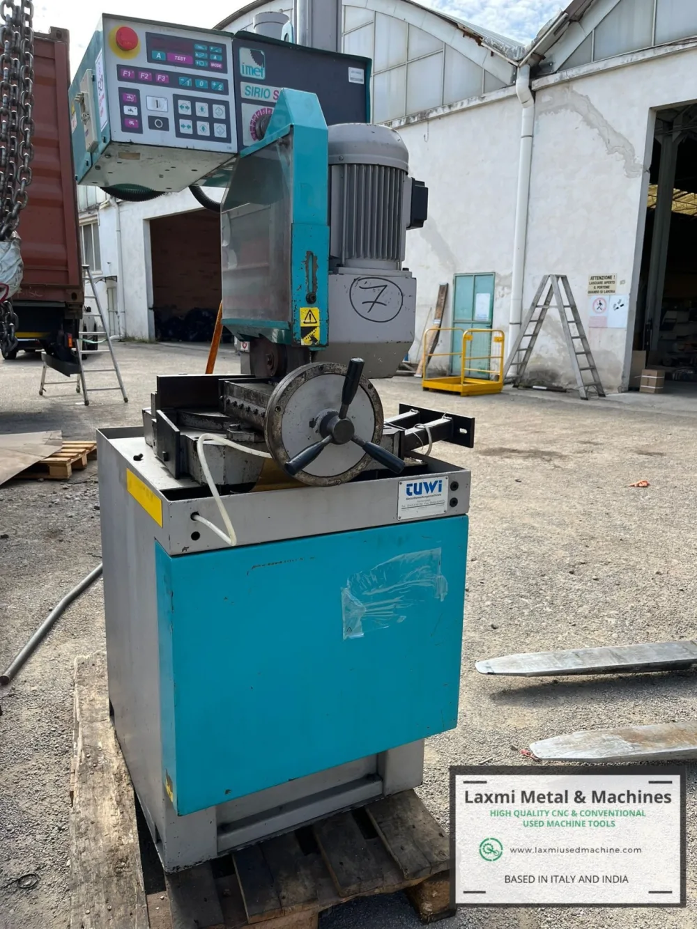 VERTICAL CIRCULAR SAW, IMET SIRIO - SH-E - Laxmi Metal & Machines, Rohtak