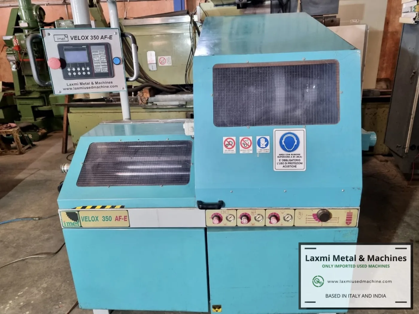 AUTOMATIC CIRCULAR SAW, IMET (Italy) - VELOX 350 AF-E - Laxmi Metal & Machines, Rohtak - 6