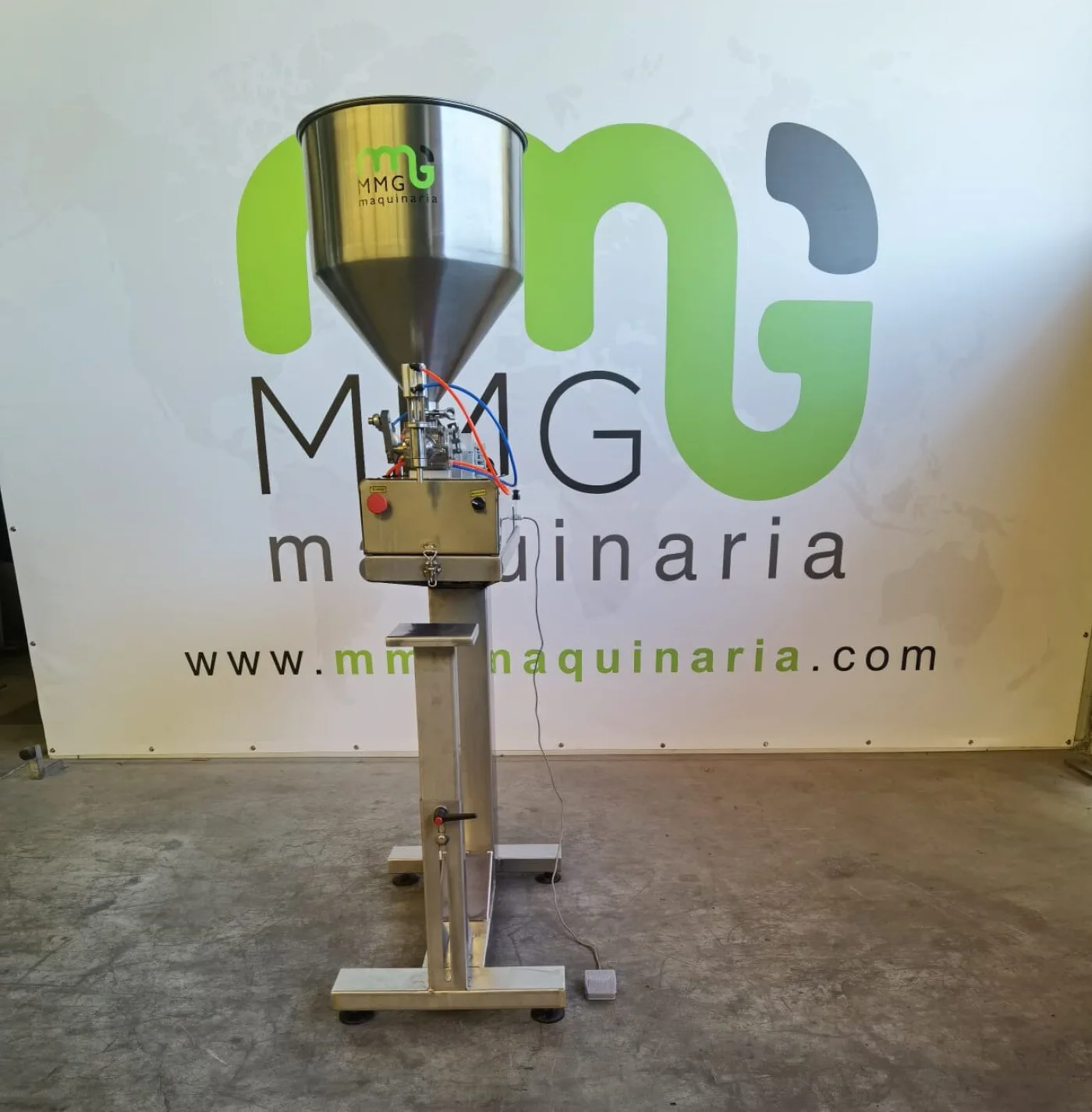 LLENADORA VOLUMÉTRICA 1L DE UN PISTÓN INOX - 1