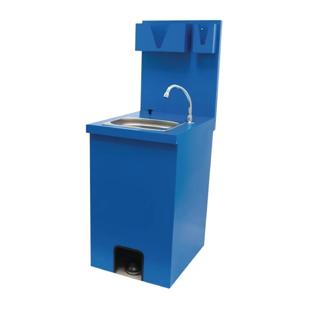 Parry Low Height Cold Hand Wash Basin with Accessories MWBTCLA - islandcatering